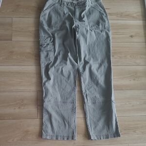 Columbia Womens Gray Cargo Pants Size 12
